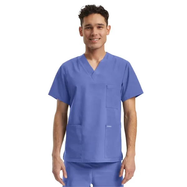 Landau - Essentials - Unisex V-Neck Scrub Top... from ASI 86018 Scrub Authority / Uniform Stores