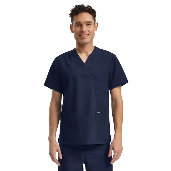 Landau - Essentials - Unisex V-Neck Scrub Top... from ASI 86018 Scrub Authority / Uniform Stores