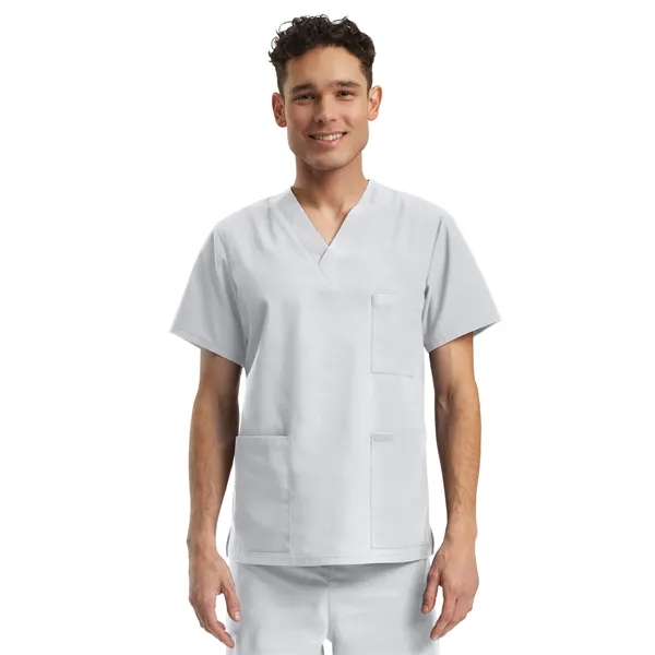 Landau - Essentials - Unisex V-Neck Scrub Top... from ASI 86018 Scrub Authority / Uniform Stores
