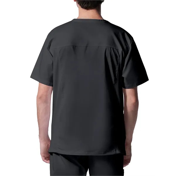 Landau ProFlex Men's Rib-Knit V-Neck Top... from ASI 86018 Scrub Authority / Uniform Stores