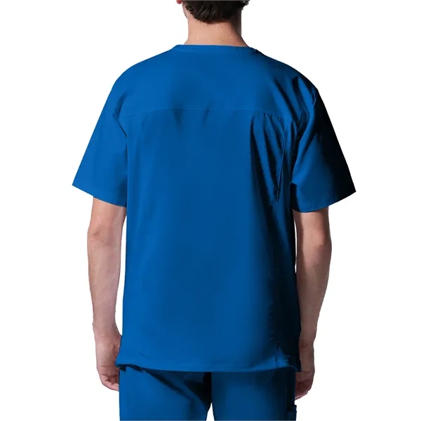 Landau ProFlex Men's Rib-Knit V-Neck Top... from ASI 86018 Scrub Authority / Uniform Stores
