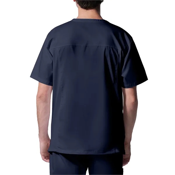Landau ProFlex Men's Rib-Knit V-Neck Top... from ASI 86018 Scrub Authority / Uniform Stores