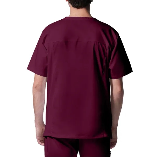Landau ProFlex Men's Rib-Knit V-Neck Top... from ASI 86018 Scrub Authority / Uniform Stores