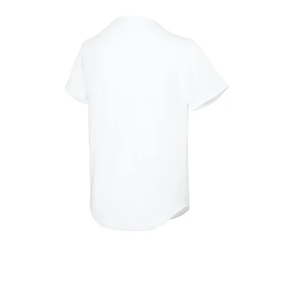 Sport-Tek Youth PosiCharge Tough Mesh Full-Button Jersey... from ASI 84863 SanMar