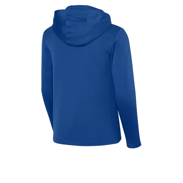 Sport-Tek Youth Posi-UV Pro Long Sleeve Hoodie... from ASI 84863 SanMar