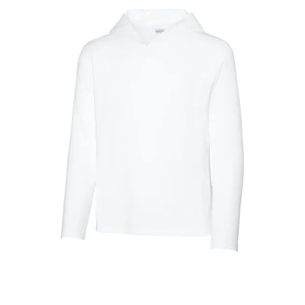 Sport-Tek Youth Posi-UV Pro Long Sleeve Hoodie... from ASI 84863 SanMar