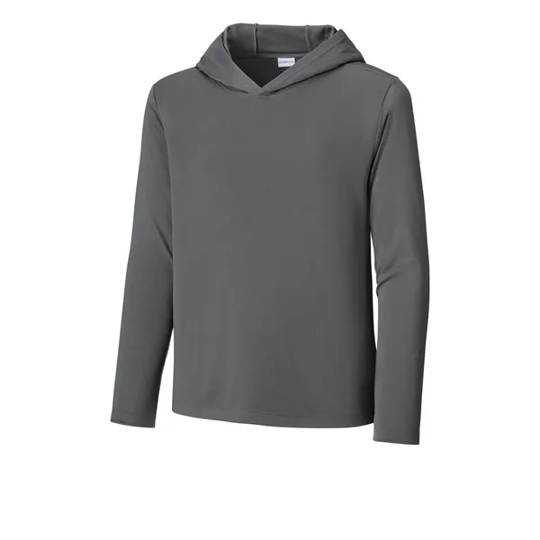 Sport-Tek Youth Posi-UV Pro Long Sleeve Hoodie... from ASI 84863 SanMar