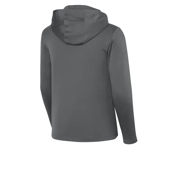 Sport-Tek Youth Posi-UV Pro Long Sleeve Hoodie... from ASI 84863 SanMar