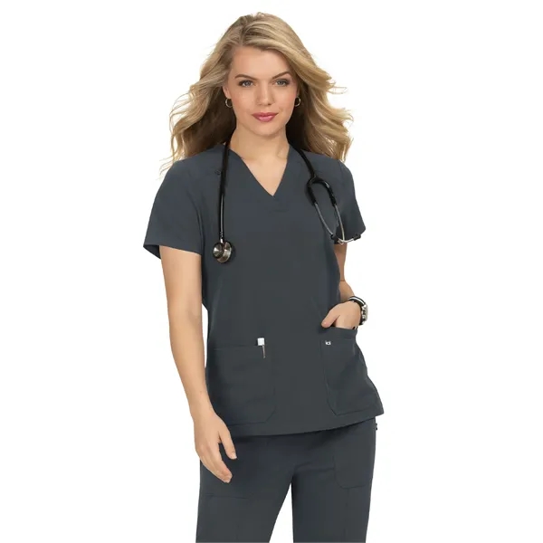 Koi Next Gen Hustle And Heart Top... from ASI 86018 Scrub Authority / Uniform Stores
