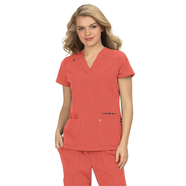 Koi Next Gen Hustle And Heart Top... from ASI 86018 Scrub Authority / Uniform Stores