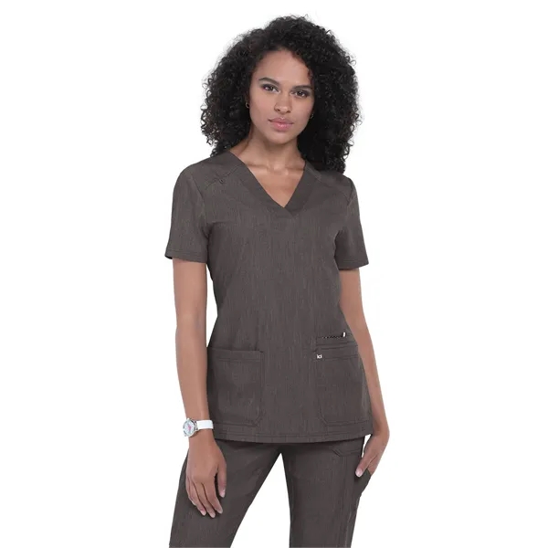 Koi Next Gen Hustle And Heart Top... from ASI 86018 Scrub Authority / Uniform Stores