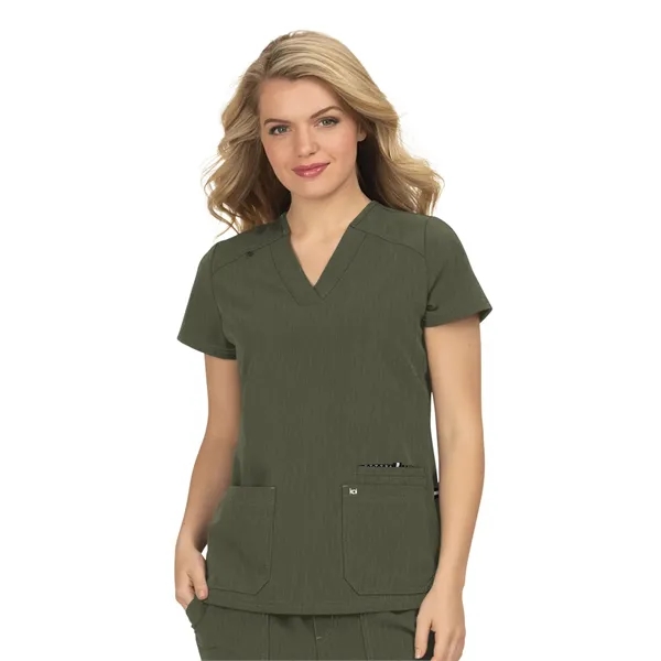 Koi Next Gen Hustle And Heart Top... from ASI 86018 Scrub Authority / Uniform Stores