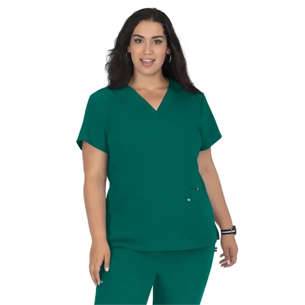 Koi Next Gen Hustle And Heart Top... from ASI 86018 Scrub Authority / Uniform Stores