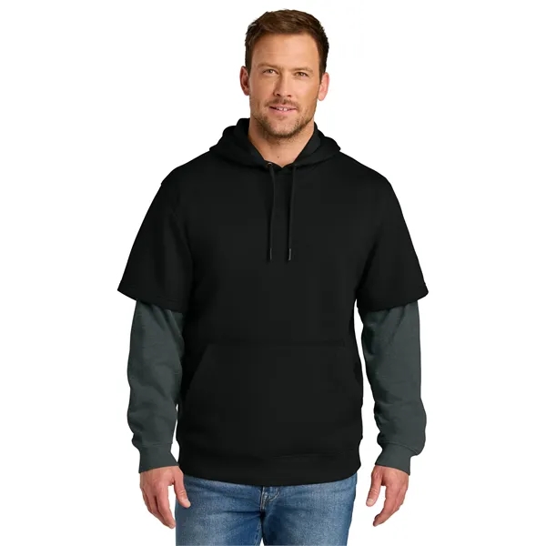 CornerStone Tough Fleece Layered Hoodie... from ASI 84863 SanMar
