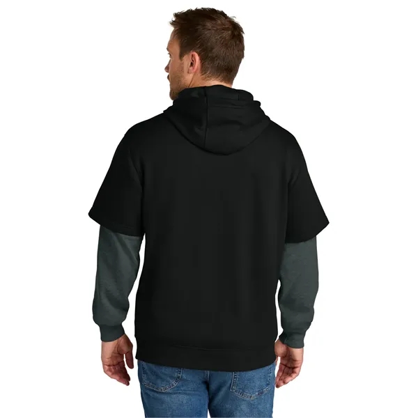 CornerStone Tough Fleece Layered Hoodie... from ASI 84863 SanMar