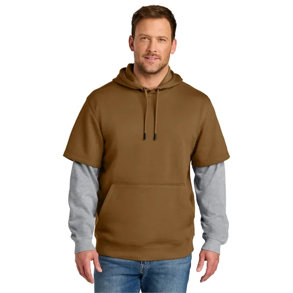 CornerStone Tough Fleece Layered Hoodie... from ASI 84863 SanMar