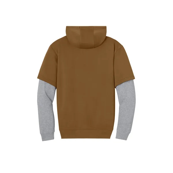 CornerStone Tough Fleece Layered Hoodie... from ASI 84863 SanMar