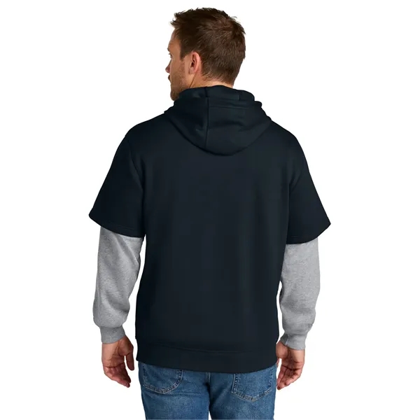 CornerStone Tough Fleece Layered Hoodie... from ASI 84863 SanMar