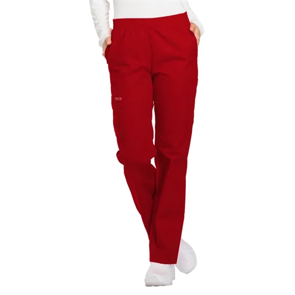 Dickies EDS Signature Women's Natural Rise Pull-On Pant... from ASI 86018 Scrub Authority / Uniform Stores