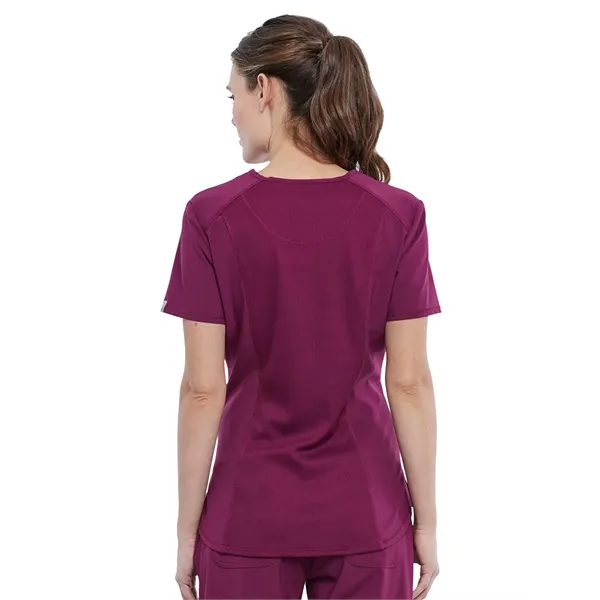 Cherokee Infinity Women's V-Neck Chest Pocket Top... from ASI 86018 Scrub Authority / Uniform Stores