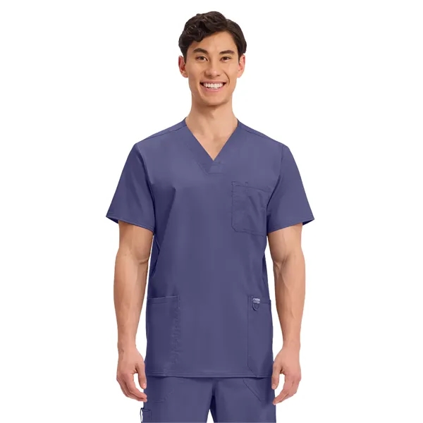 Cherokee Workwear Revolution Men's V-Neck Top... from ASI 86018 Scrub Authority / Uniform Stores