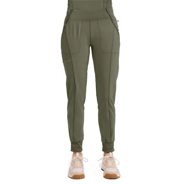 Cherokee Infinity Women's Mid Rise Tapered Leg Jogger Pant... from ASI 86018 Scrub Authority / Uniform Stores