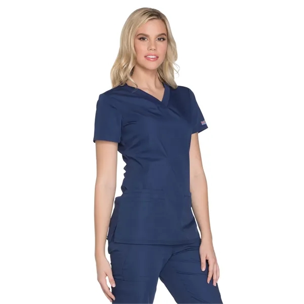 Cherokee Workwear Originals Women's V-Neck Top... from ASI 86018 Scrub Authority / Uniform Stores