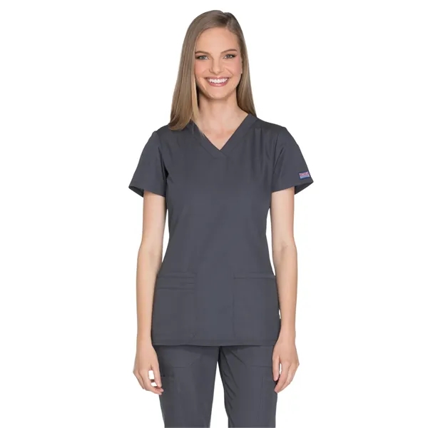 Cherokee Workwear Originals Women's V-Neck Top... from ASI 86018 Scrub Authority / Uniform Stores