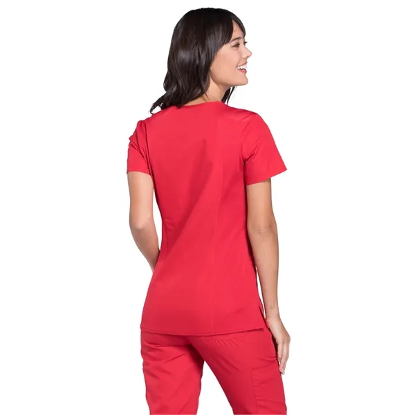 Cherokee Workwear Originals Women's V-Neck Top... from ASI 86018 Scrub Authority / Uniform Stores