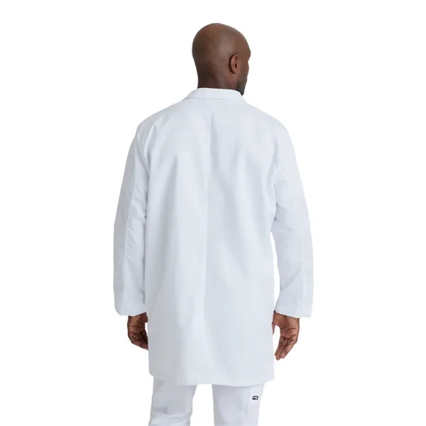 Grey's Anatomy Lab Coat for Men- Professional Full Length, Long Sleeve... from ASI 86018 Scrub Authority / Uniform Stores