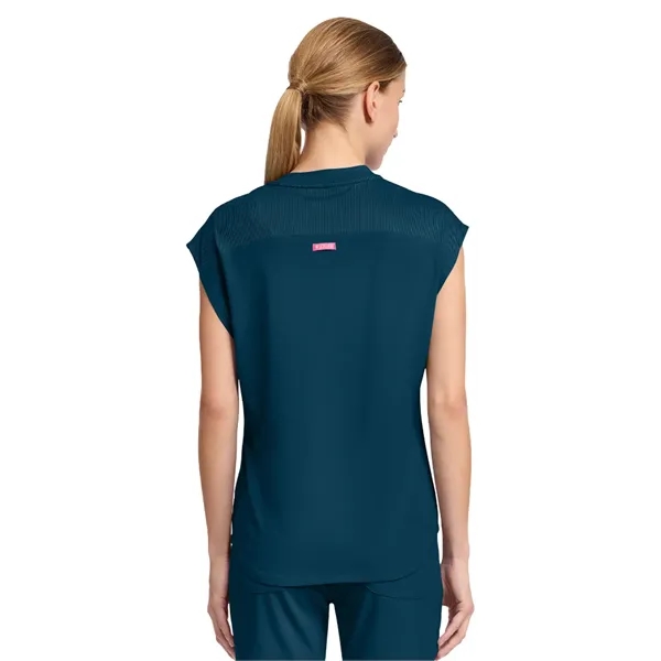 Med Couture - AMP - Women's 2-Pocket Tuckable Scrub Top... from ASI 86018 Scrub Authority
