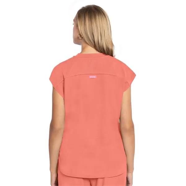 Med Couture - AMP - Women's 2-Pocket Tuckable Scrub Top... from ASI 86018 Scrub Authority