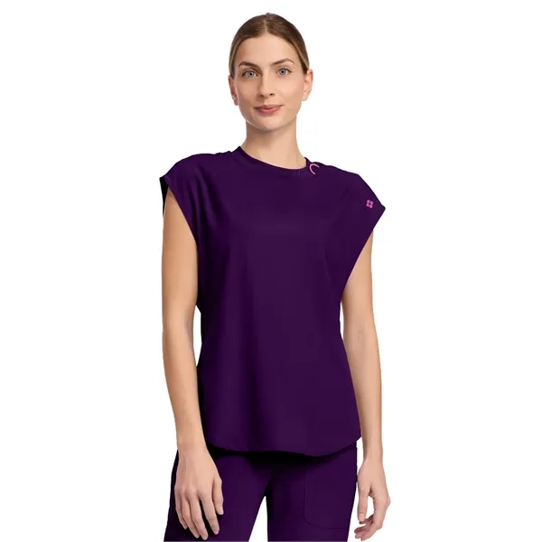 Med Couture - AMP - Women's 2-Pocket Tuckable Scrub Top... from ASI 86018 Scrub Authority