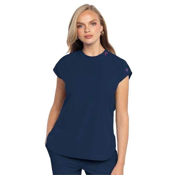 Med Couture - AMP - Women's 2-Pocket Tuckable Scrub Top... from ASI 86018 Scrub Authority