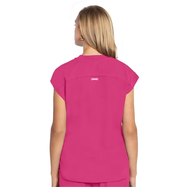 Med Couture - AMP - Women's 2-Pocket Tuckable Scrub Top... from ASI 86018 Scrub Authority