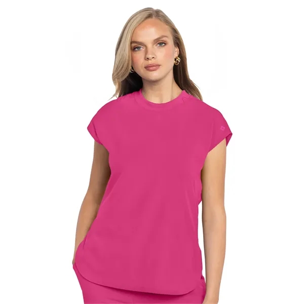 Med Couture - AMP - Women's 2-Pocket Tuckable Scrub Top... from ASI 86018 Scrub Authority
