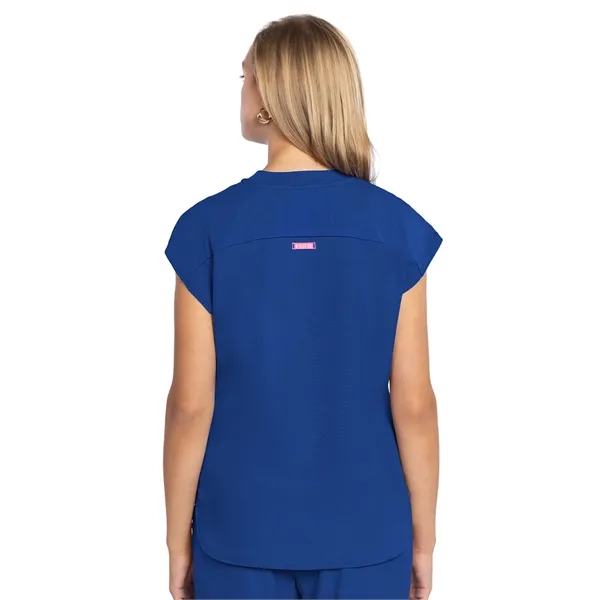 Med Couture - AMP - Women's 2-Pocket Tuckable Scrub Top... from ASI 86018 Scrub Authority