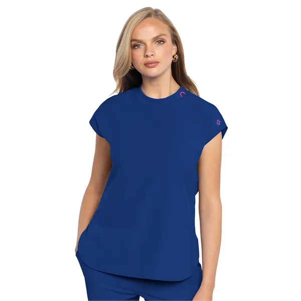 Med Couture - AMP - Women's 2-Pocket Tuckable Scrub Top... from ASI 86018 Scrub Authority