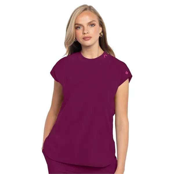 Med Couture - AMP - Women's 2-Pocket Tuckable Scrub Top... from ASI 86018 Scrub Authority