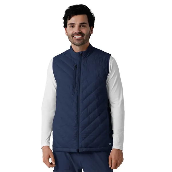 Wink Layers - Men's Six-Pocket Quilted Scrub Vest... from ASI 86018 Scrub Authority / Uniform Stores