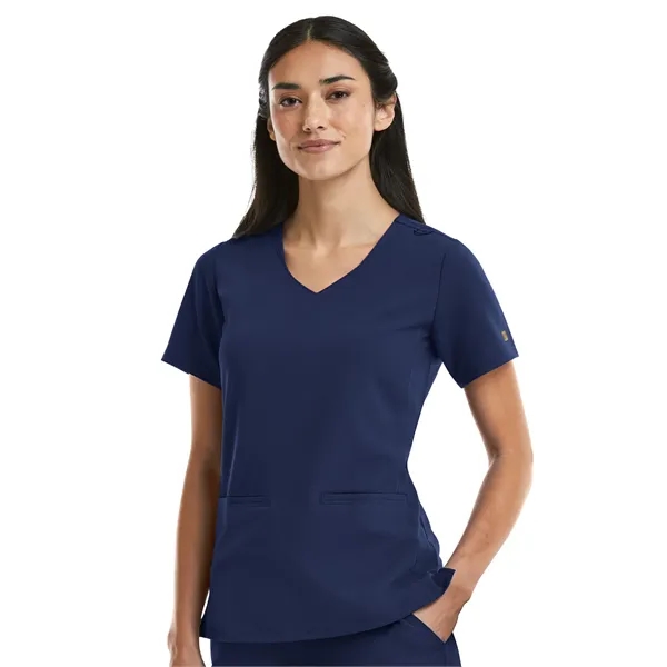 Maevn - Matrix Pro - Women's Two-Pocket Curved V-Neck Top... from ASI 86018 Scrub Authority / Uniform Stores