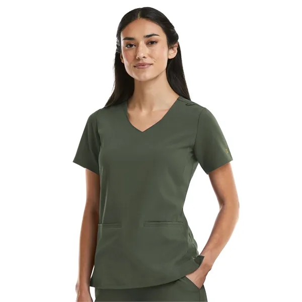 Maevn - Matrix Pro - Women's Two-Pocket Curved V-Neck Top... from ASI 86018 Scrub Authority / Uniform Stores