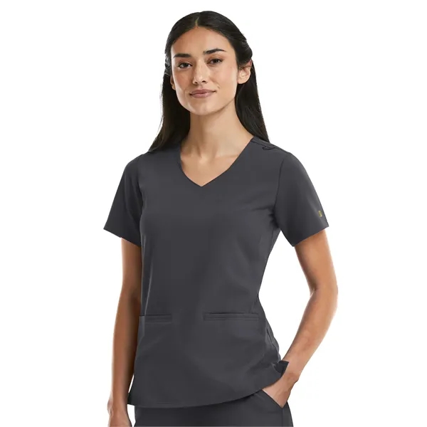 Maevn - Matrix Pro - Women's Two-Pocket Curved V-Neck Top... from ASI 86018 Scrub Authority / Uniform Stores