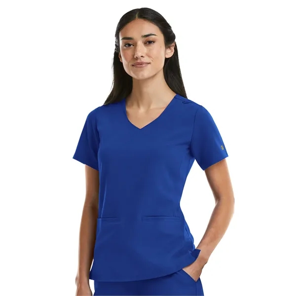 Maevn - Matrix Pro - Women's Two-Pocket Curved V-Neck Top... from ASI 86018 Scrub Authority / Uniform Stores