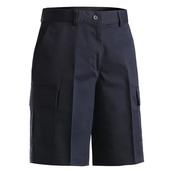 Edwards Bottoms - Women's Blended Chino Cargo Shorts... from ASI 86018 Scrub Authority / Uniform Stores