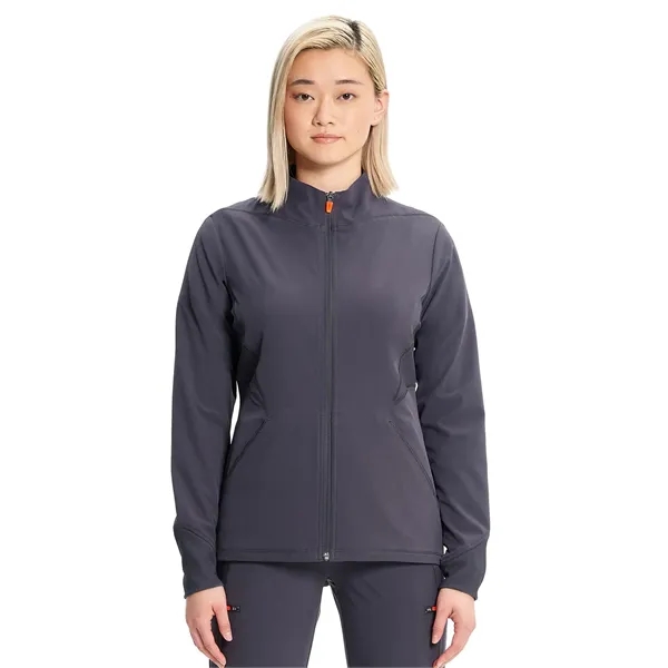 Cherokee - Infinity GNR8 -Women's Zip-Front Scrub Jacket... from ASI 86018 Scrub Authority / Uniform Stores