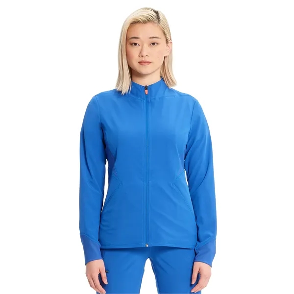 Cherokee - Infinity GNR8 -Women's Zip-Front Scrub Jacket... from ASI 86018 Scrub Authority / Uniform Stores