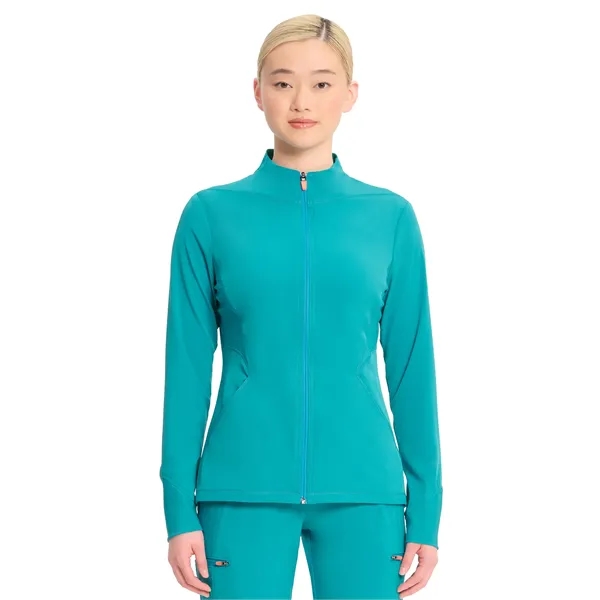 Cherokee - Infinity GNR8 -Women's Zip-Front Scrub Jacket... from ASI 86018 Scrub Authority / Uniform Stores