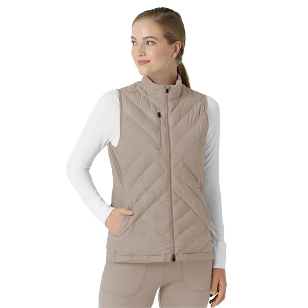 Wink Layers - Women's Six-Pocket Quilted Scrub Vest... from ASI 86018 Scrub Authority / Uniform Stores