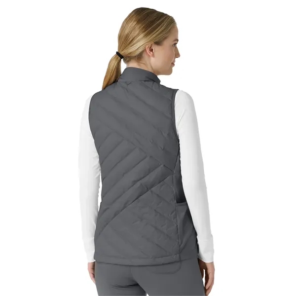 Wink Layers - Women's Six-Pocket Quilted Scrub Vest... from ASI 86018 Scrub Authority / Uniform Stores